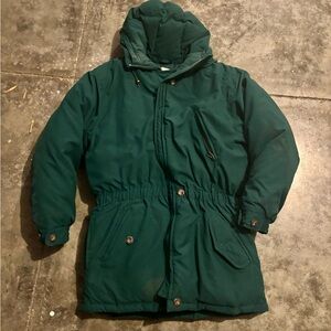 Eddie Bauer Premier Polar Parka in Forest Green